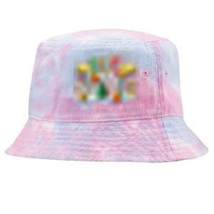 Bus Driver Christmas School Bus Driver Xmas Party Long Sleeve Tie-Dyed Bucket Hat