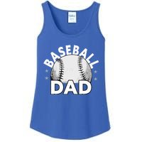 Baseball Dad Cute Gift Funny Baseball Dad Gift Ladies Essential Tank