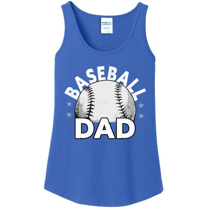 Baseball Dad Cute Gift Funny Baseball Dad Gift Ladies Essential Tank