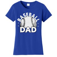 Baseball Dad Cute Gift Funny Baseball Dad Gift Women's T-Shirt