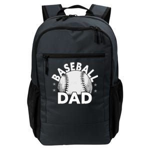 Baseball Dad Cute Gift Funny Baseball Dad Gift Daily Commute Backpack