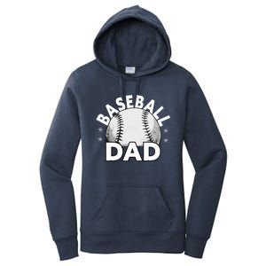 Baseball Dad Cute Gift Funny Baseball Dad Gift Women's Pullover Hoodie