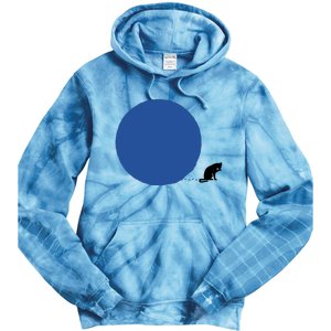 Blue Dot Cat Lady Omaha Nebraska Blue Dot Energy For Kamala Harris Tie Dye Hoodie