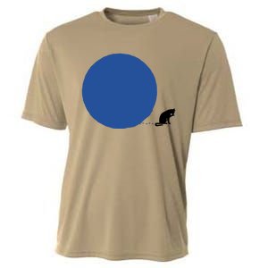 Blue Dot Cat Lady Omaha Nebraska Blue Dot Energy For Kamala Harris Cooling Performance Crew T-Shirt