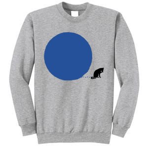 Blue Dot Cat Lady Omaha Nebraska Blue Dot Energy For Kamala Harris Sweatshirt