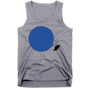 Blue Dot Cat Lady Omaha Nebraska Blue Dot Energy For Kamala Harris Tank Top