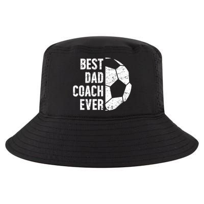 Best Dad Coach Ever Soccer Dad Of A Soccer Player Father Cute Gift Cool Comfort Performance Bucket Hat
