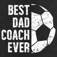 Best Dad Coach Ever Soccer Dad Of A Soccer Player Father Cute Gift 7 Panel Mesh Trucker Snapback Hat