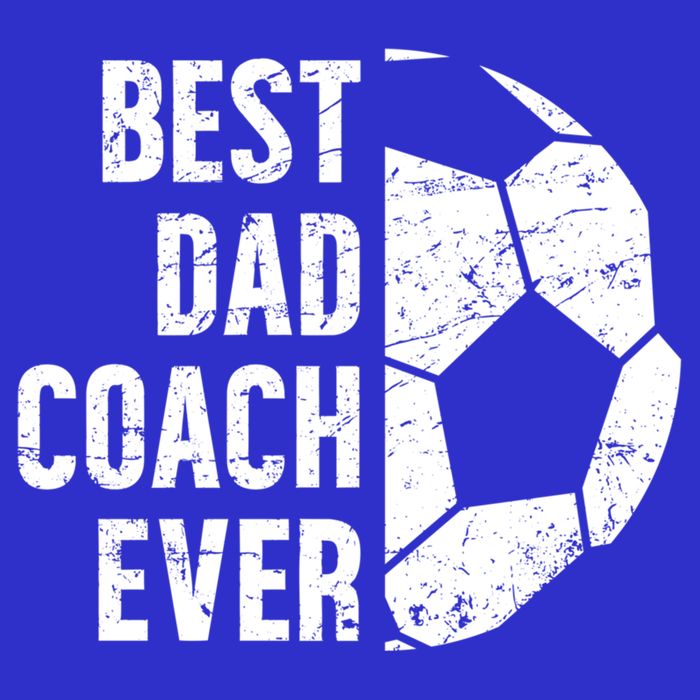 Best Dad Coach Ever Soccer Dad Of A Soccer Player Father Cute Gift 16 in Basic Backpack