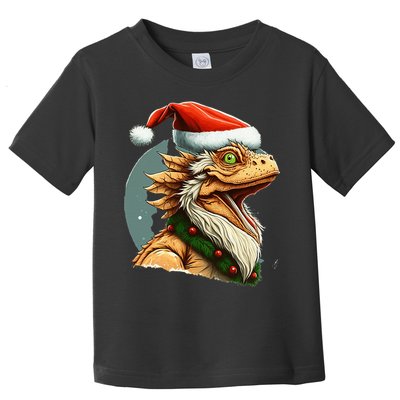 Bearded Dragon Christmas Toddler T-Shirt