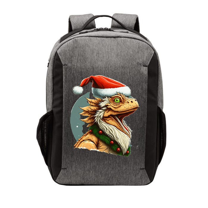 Bearded Dragon Christmas Vector Backpack