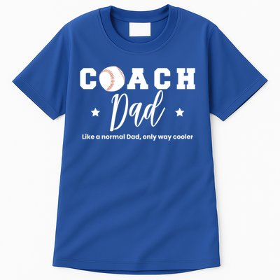 Baseball Dad Coach Definition Gift Tall T-Shirt