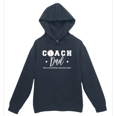 Baseball Dad Coach Definition Gift Urban Pullover Hoodie