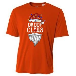 Bearded Daddy Claus Funny Family Matching Christmas Pajamas Meaningful Gift Cooling Performance Crew T-Shirt