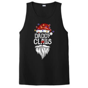 Bearded Daddy Claus Funny Family Matching Christmas Pajamas Meaningful Gift PosiCharge Competitor Tank