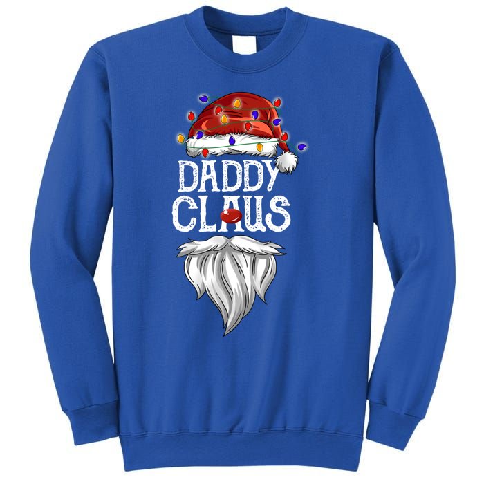 Bearded Daddy Claus Funny Family Matching Christmas Pajamas Meaningful Gift Sweatshirt