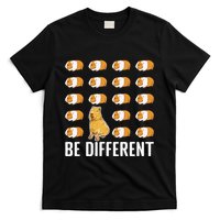 Be different Capybaras Funny Capibara Rodent Capybara  T-Shirt