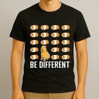 Be different Capybaras Funny Capibara Rodent Capybara  T-Shirt