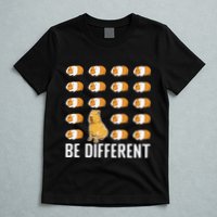 Be different Capybaras Funny Capibara Rodent Capybara  T-Shirt