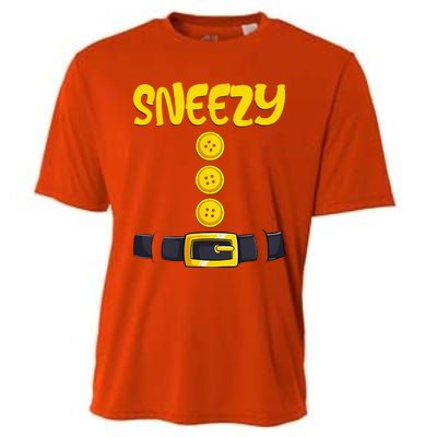 Brown Dwarf Costume Funny Halloween Christmas Gift Sneezy Cooling Performance Crew T-Shirt