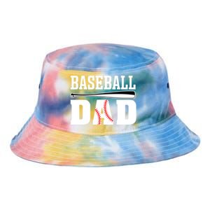 Baseball Dad Cute Gift Dad Baseball Gift Tie Dye Newport Bucket Hat