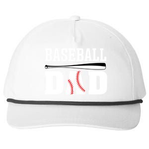 Baseball Dad Cute Gift Dad Baseball Gift Snapback Five-Panel Rope Hat