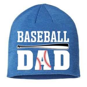 Baseball Dad Cute Gift Dad Baseball Gift Sustainable Beanie