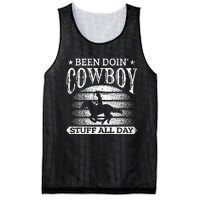 Been Doing Cow Stuff All Day Roping Racing Horse Riding Mesh Reversible Basketball Jersey Tank