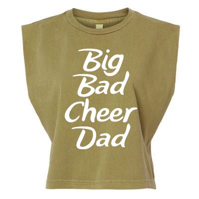 Big Dad Cheer Dad Garment-Dyed Women's Muscle Tee