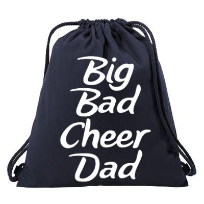 Big Dad Cheer Dad Drawstring Bag