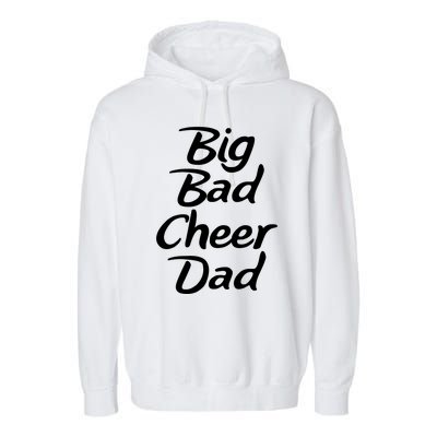 Big Dad Cheer Dad Garment-Dyed Fleece Hoodie