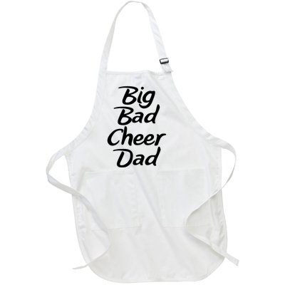 Big Dad Cheer Dad Full-Length Apron With Pockets