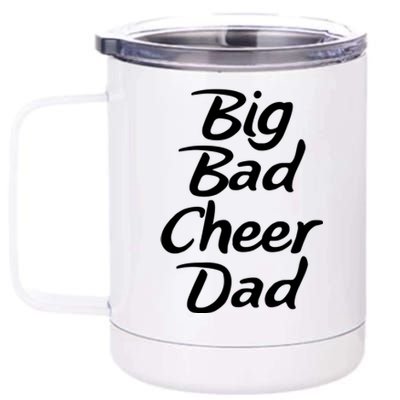 Big Dad Cheer Dad 12 oz Stainless Steel Tumbler Cup