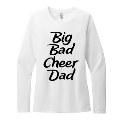 Big Dad Cheer Dad Womens CVC Long Sleeve Shirt