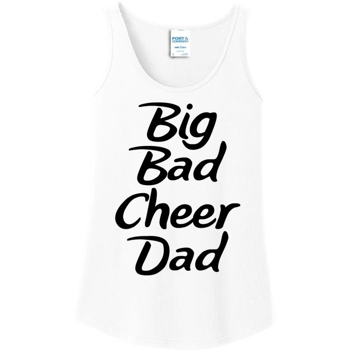 Big Dad Cheer Dad Ladies Essential Tank