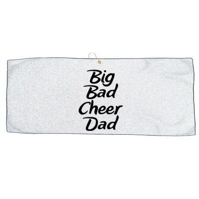 Big Dad Cheer Dad Large Microfiber Waffle Golf Towel