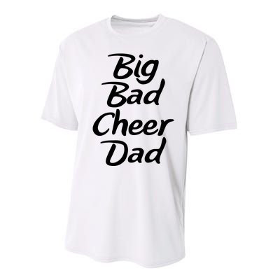 Big Dad Cheer Dad Performance Sprint T-Shirt