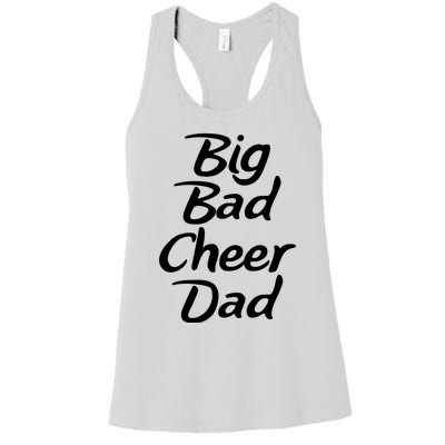 Big Dad Cheer Dad Women's Racerback Tank