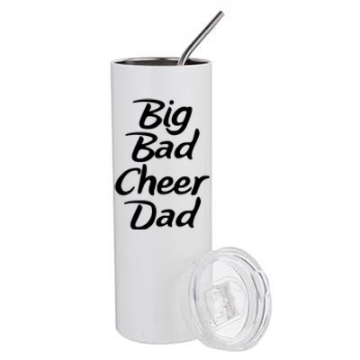 Big Dad Cheer Dad Stainless Steel Tumbler