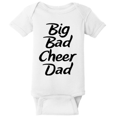 Big Dad Cheer Dad Baby Bodysuit