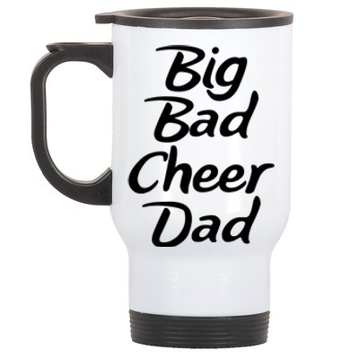 Big Dad Cheer Dad Stainless Steel Travel Mug