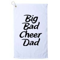 Big Dad Cheer Dad Platinum Collection Golf Towel