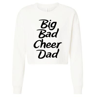 Big Dad Cheer Dad Cropped Pullover Crew