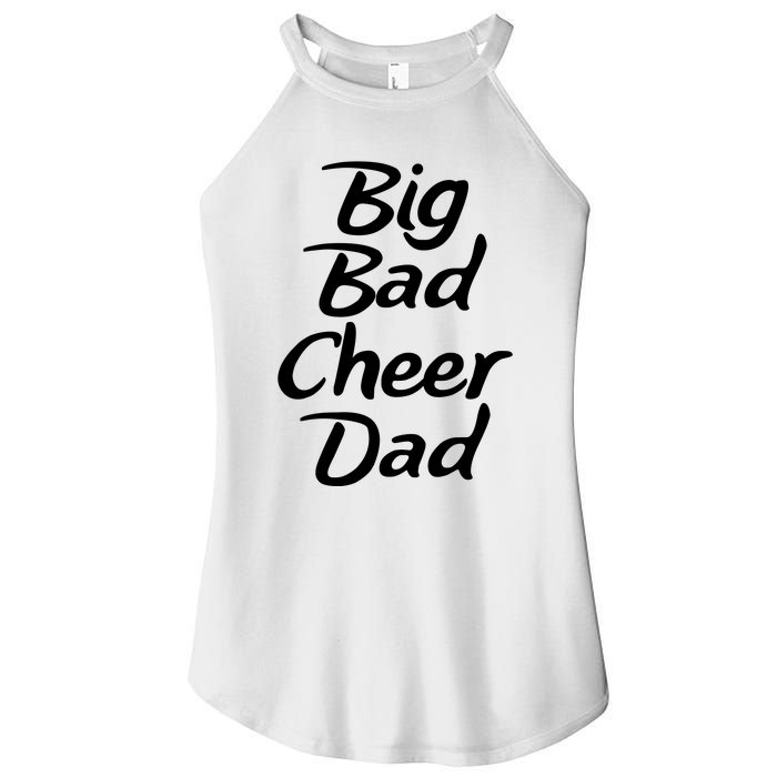 Big Dad Cheer Dad Women's Perfect Tri Rocker Tank