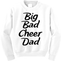 Big Dad Cheer Dad Kids Sweatshirt