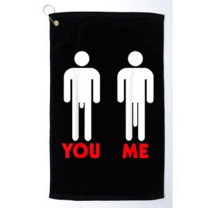 Big Dick Cock Gift Funny Sex Gift For Men Platinum Collection Golf Towel