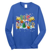 Bus Driver Christmas School Bus Driver Xmas Party Cool Gift Long Sleeve Shirt