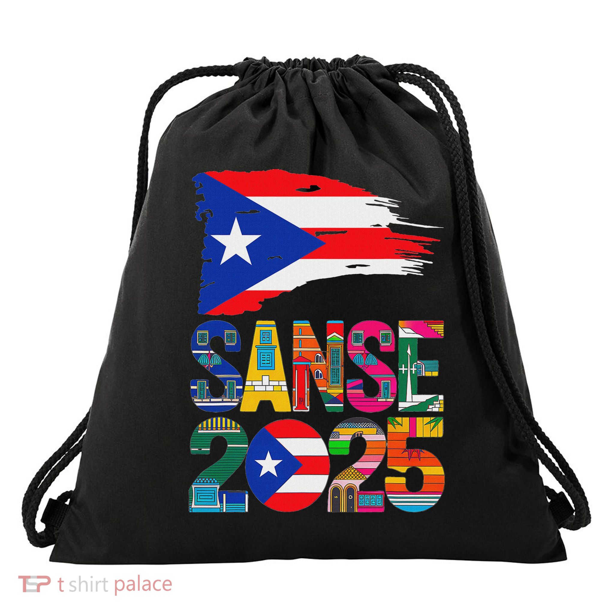 Balcones De Cora Sanse 2025 San Juan Festival San SebastiáN Drawstring Bag
