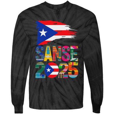 Balcones De Cora Sanse 2025 San Juan Festival San SebastiáN Tie-Dye Long Sleeve Shirt
