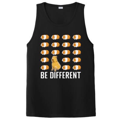 Be different Capybaras Funny Capibara Rodent Capybara  PosiCharge Competitor Tank